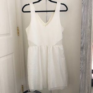 Nine Britton white mini dress